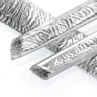 Wärmereflektierende Aluminiumfolie beschichtete Glasfaserhülse