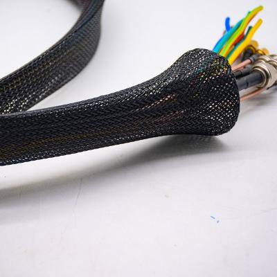  Non-Fray PET Expandable Braided Cable Sleeving 