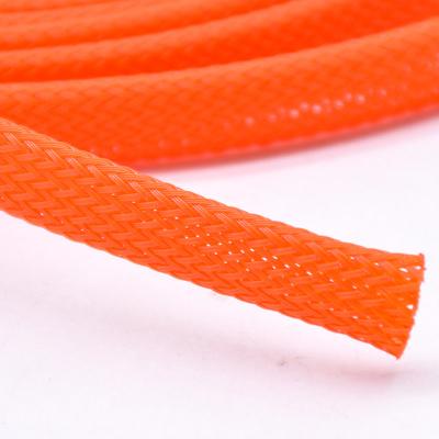 Flexible Drahtgeflechthülse (Orange)