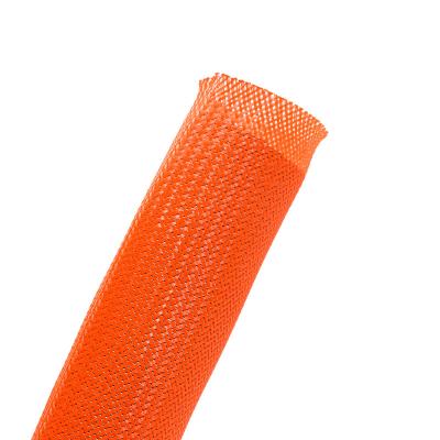 Orangefarbener Anti-Bite-PET-Geflechtschlauch