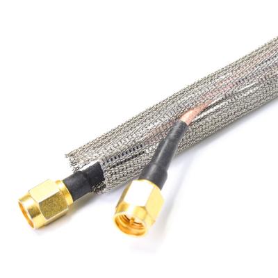 Flammhemmende, verzinnte Kupfer-Abschirmhülse für elektromagnetische Störungen aus Metall