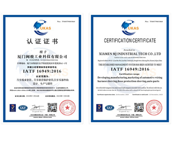 Glückwunsch FOR Bestehen von IATF 16949: 2016 Zertifizierung
