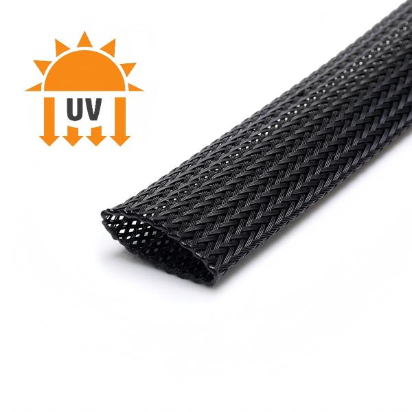 MJ FLEX PET-Geflechtschlauch besteht den ISO 4892-2 1000-Stunden-UV-Bewitterungstest erfolgreich